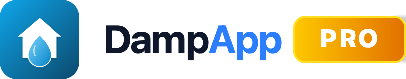 DampApp Pro wordmark