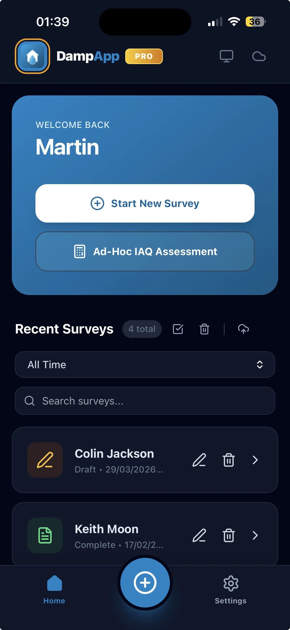 DampApp Pro™ App